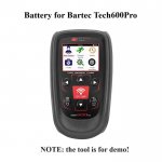 Battery Replacement for Bartec Tech600Pro TPMS Tool